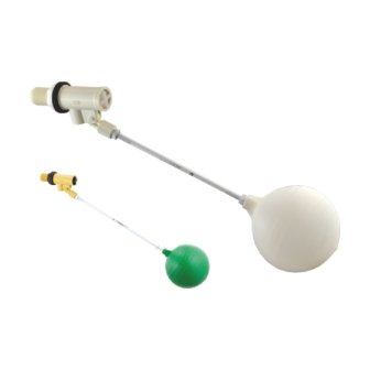 Pearl Ball Cock Body With Rod & Ball - 40MM
