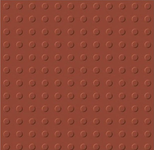 Tile 12X12(300X300MM) 141015-Button Terracotta