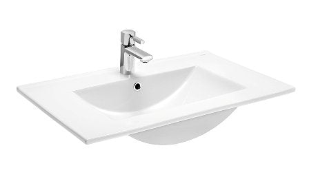 S2030123 Coyota Counter Wash Basin Snow White Cera