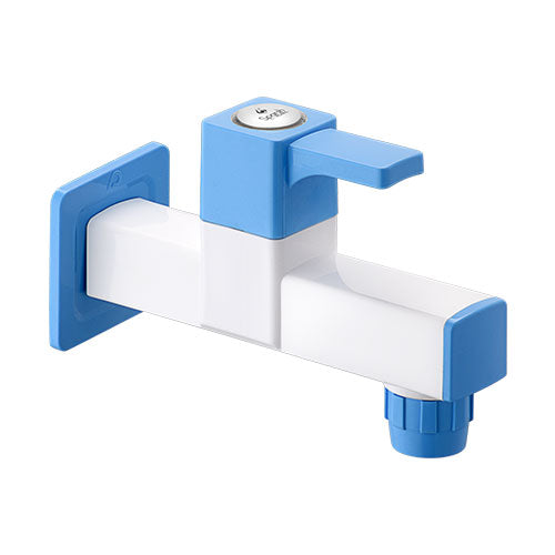 Pearl Ludo Pro Long Body Bib Cock With Flange (LPR-1282)