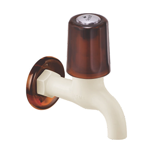 Pearl Omega Bib Cock With Flange(OMG-551)