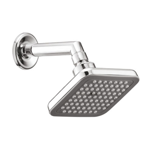 Pearl Square Shower With Arm (SS)-6"