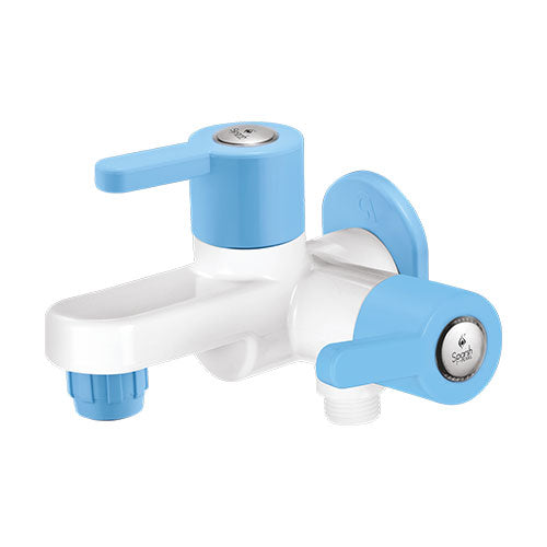 Pearl Superb Plus 2 in 1 Bib Cock With Flange(SP-1114)