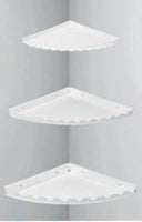 Pearl Aqua Wave Pvc Corner