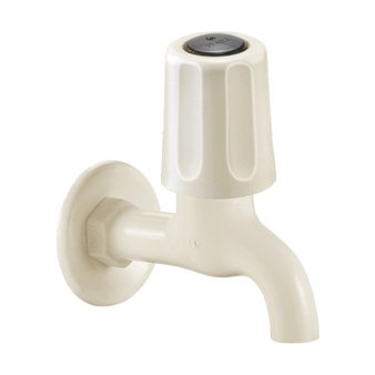 Pearl Standard Bib Cock With Flange