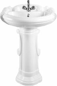Aqutop Sterling Wash Basin With Pedestal