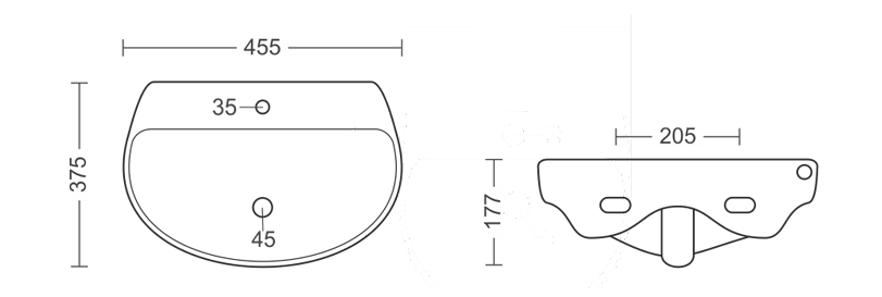 Aqutop Eva Wash Basin