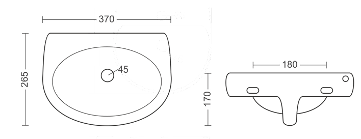 Aqutop Shally Wash Basin