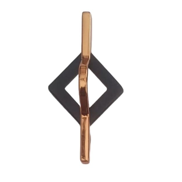 Knob R.Gold/Black -7058