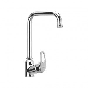 F1002571 Carbon Single lever sink mixer table mounted CERA