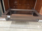 Cupboard Glass Basket- 900MM Aisle