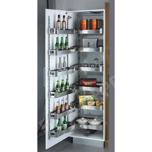 Kitchen Basket Pantry Satin (Soft Close)-450MM