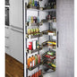 Kitchen Basket Pantry Satin (Soft Close)-600MM
