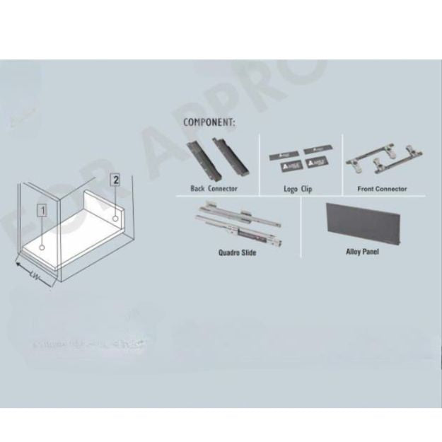 Innotech Tandom Slim 8X18 Aisle
